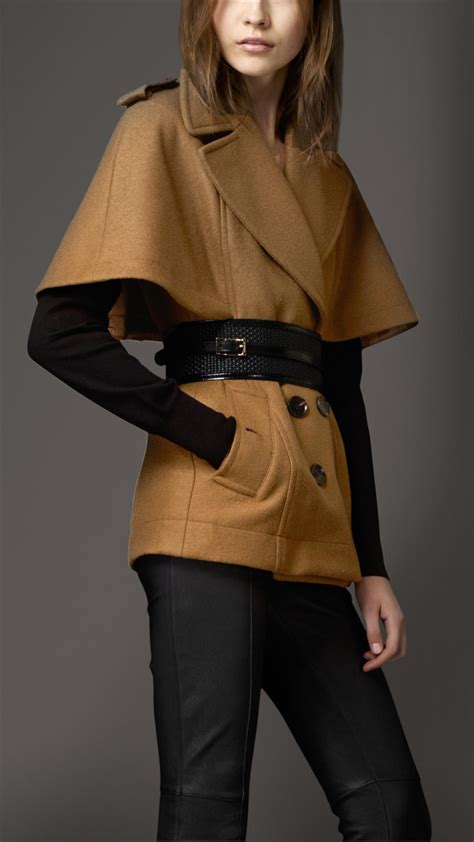 cape coat burberry